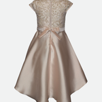Emilia Embroidered High-low Party Dress - Image 