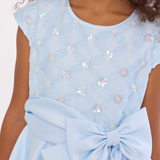 Emilia Embroidered High-low Party Dress - Image 