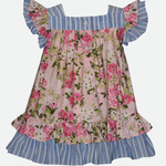 Jonie Mixed Print Dress - Image 