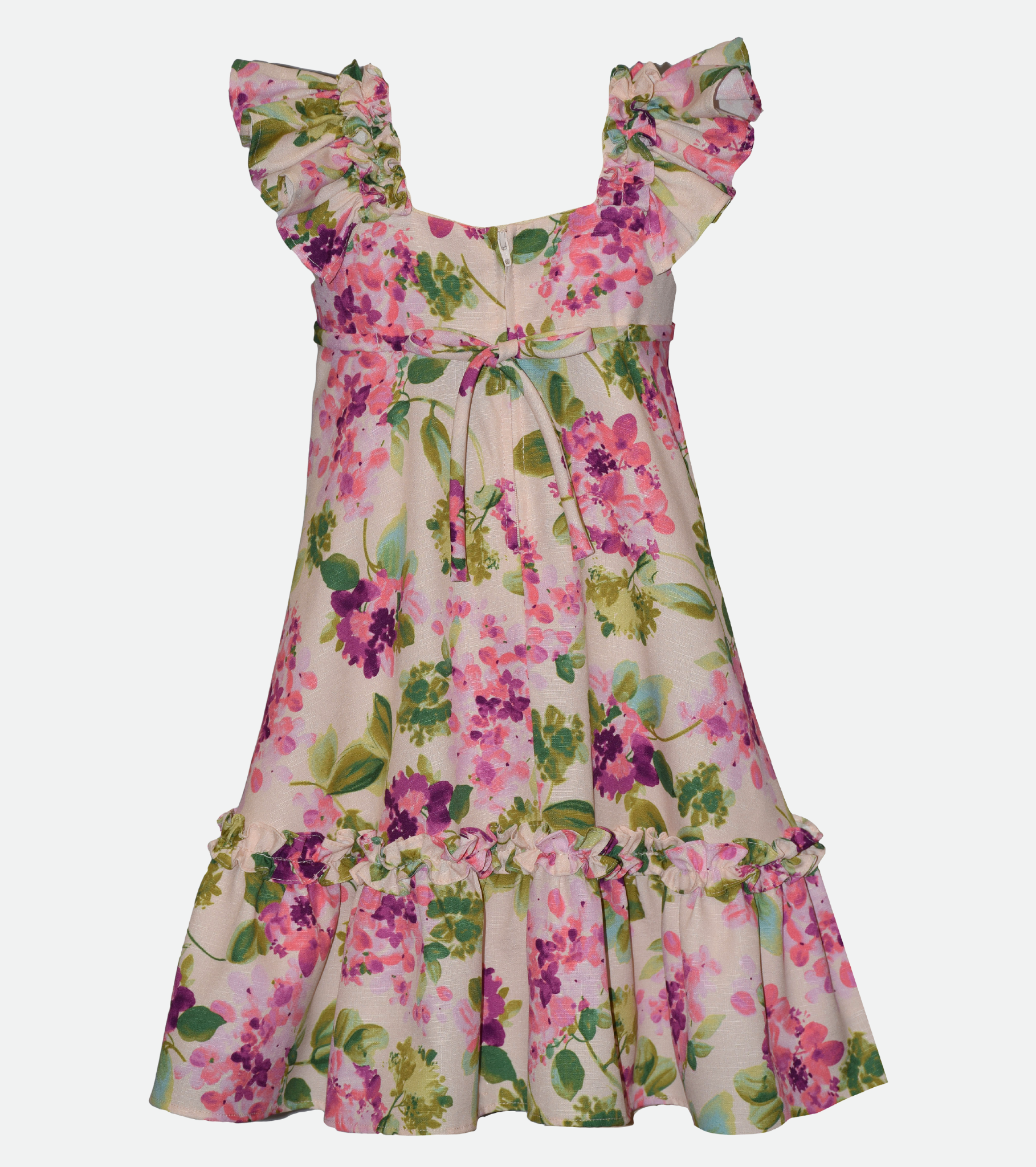 Lori Floral Sundress with Purse