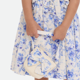 Lilly Floral Toile Dress with Bag - Image 