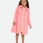 Mila Floral Pinafore Coat Set - Image 