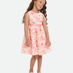 Mila Floral Pinafore Coat Set - Image 