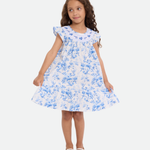 Gemma Toile Smocked Dress - Image 