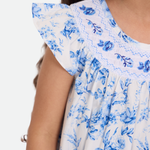 Gemma Toile Smocked Dress - Image 