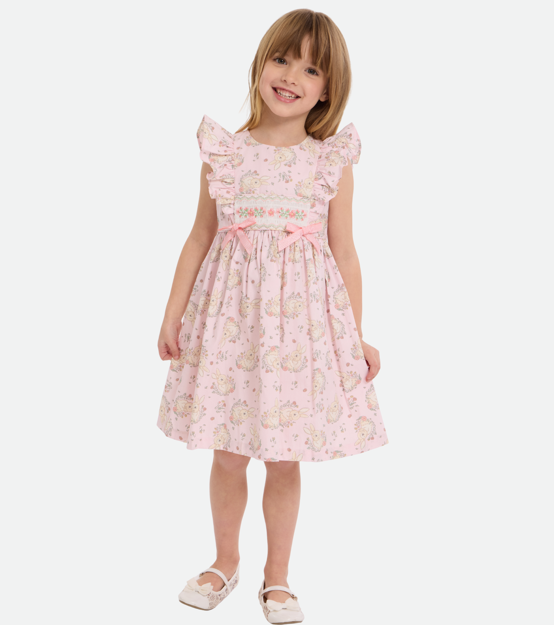 Lulu Bunny Smocked Dress