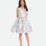 Magnolia Floral Party Dress - Image 