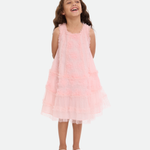 Zoey Ruffle Shift Party Dress - Image 