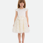 Melody Embroidered Lace Party Dress - Image 