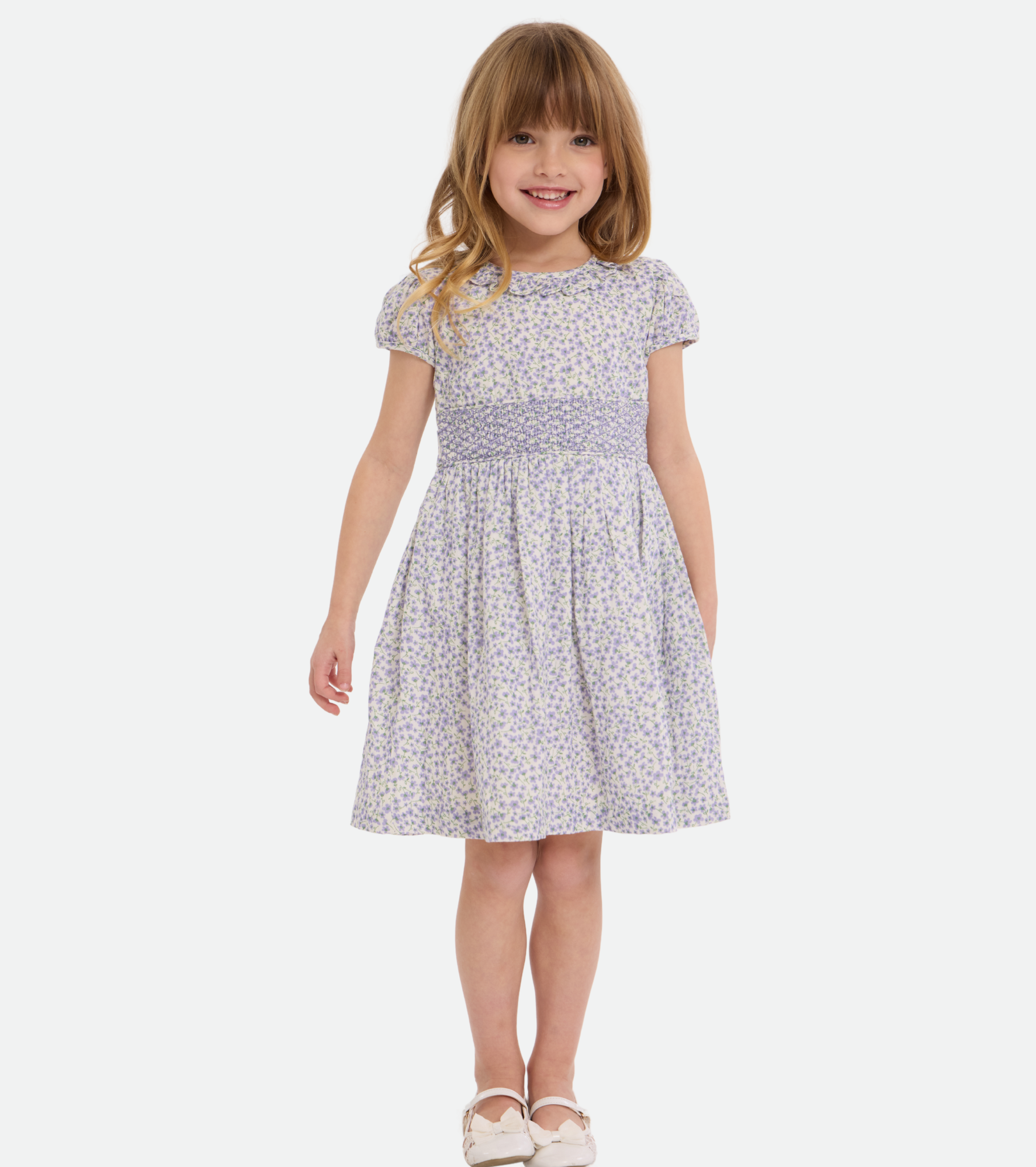 Millie Floral Smocked Dress