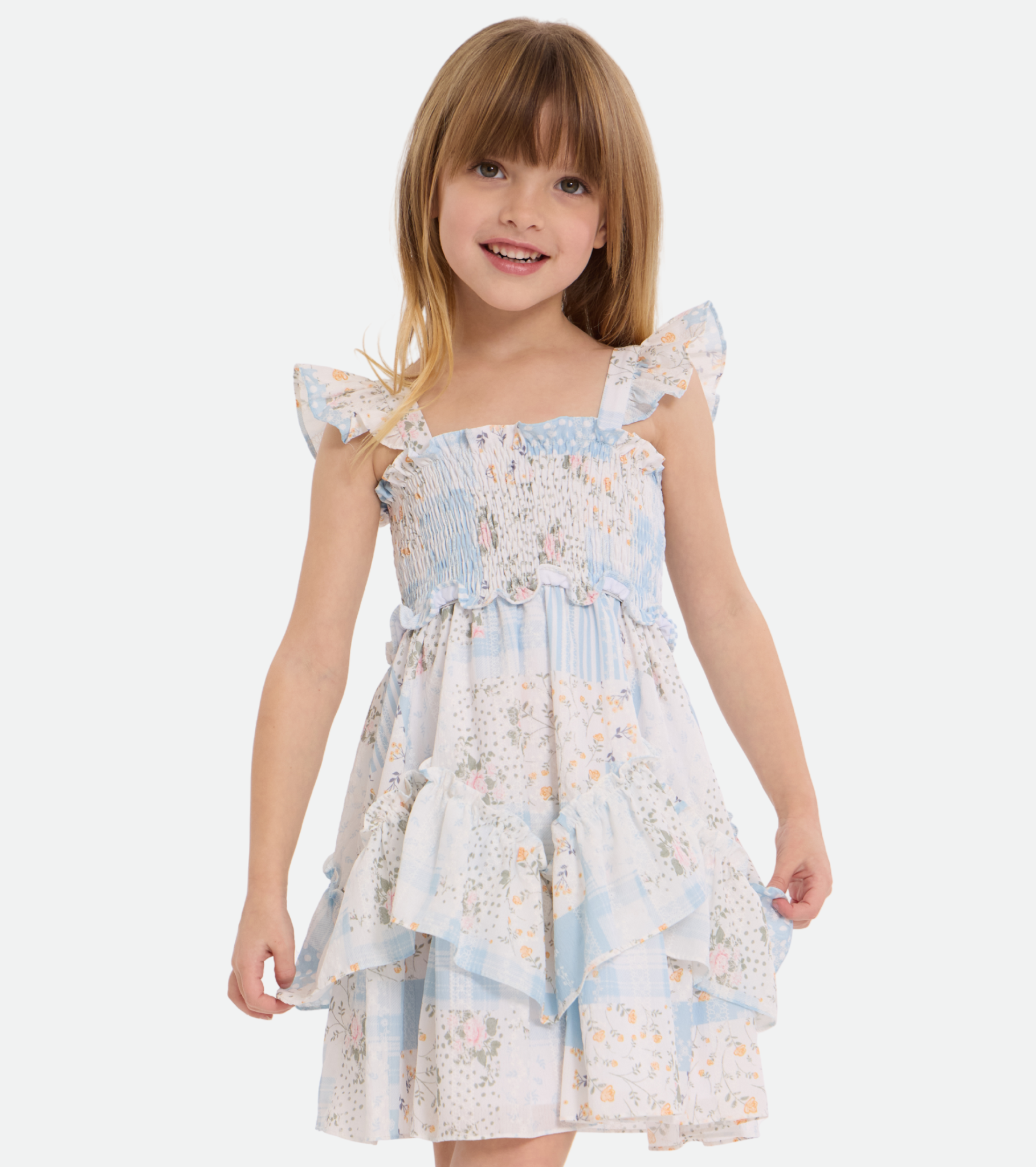 Sofia Patchwork Sundress