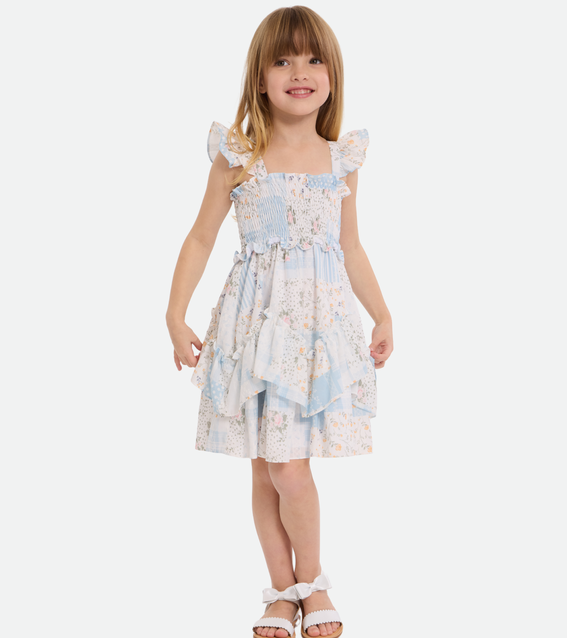 Sofia Patchwork Sundress
