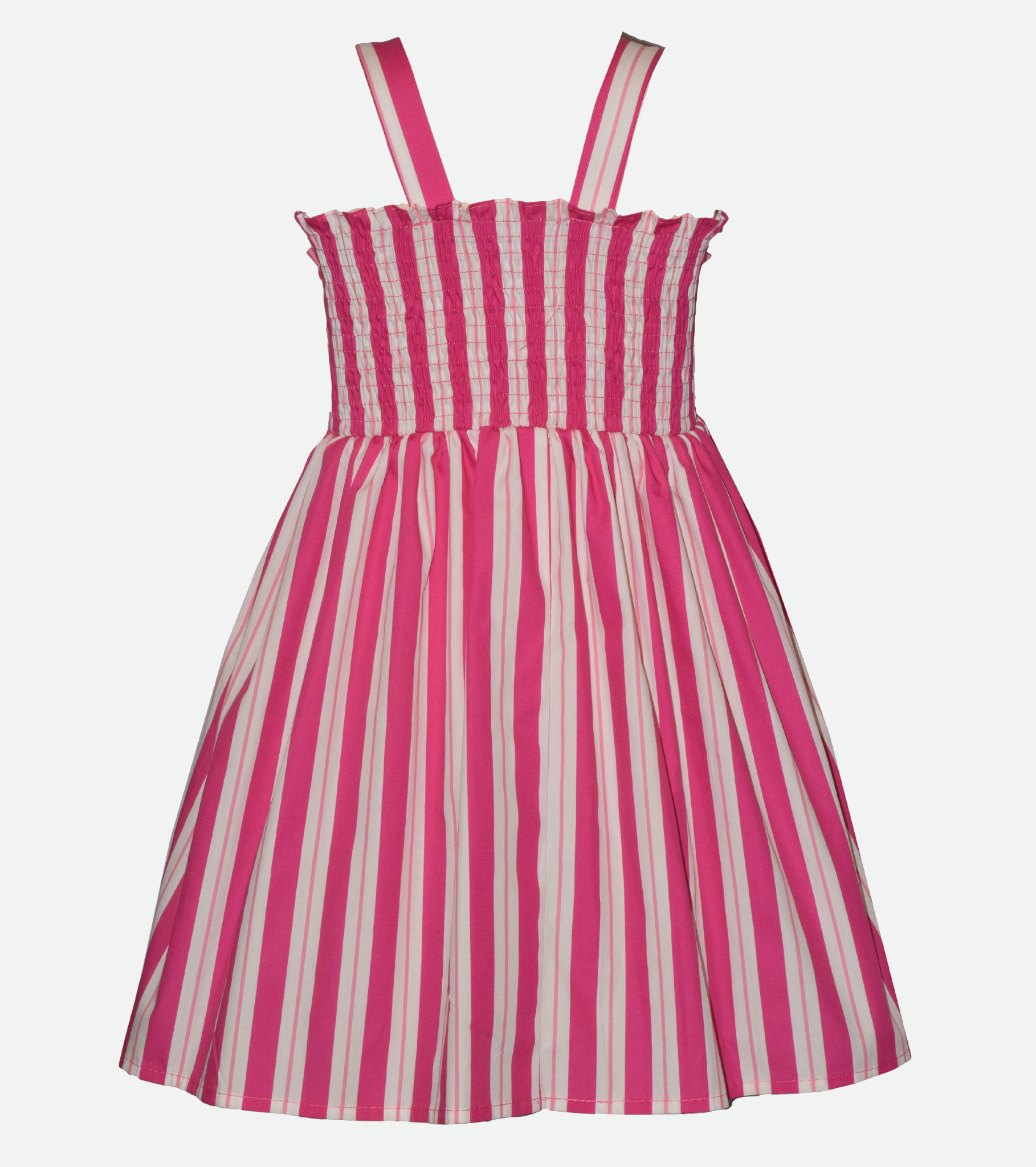 Strawberry Lemonade Smocked Dress