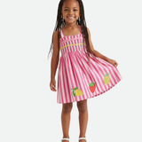 Strawberry Lemonade Smocked Dress - Image 