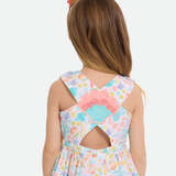 Ariel Marine Print Sundress with Sunglasses - Image 