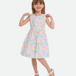 Ariel Marine Print Sundress with Sunglasses - Image 