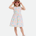Ariel Marine Print Sundress with Sunglasses - Image 