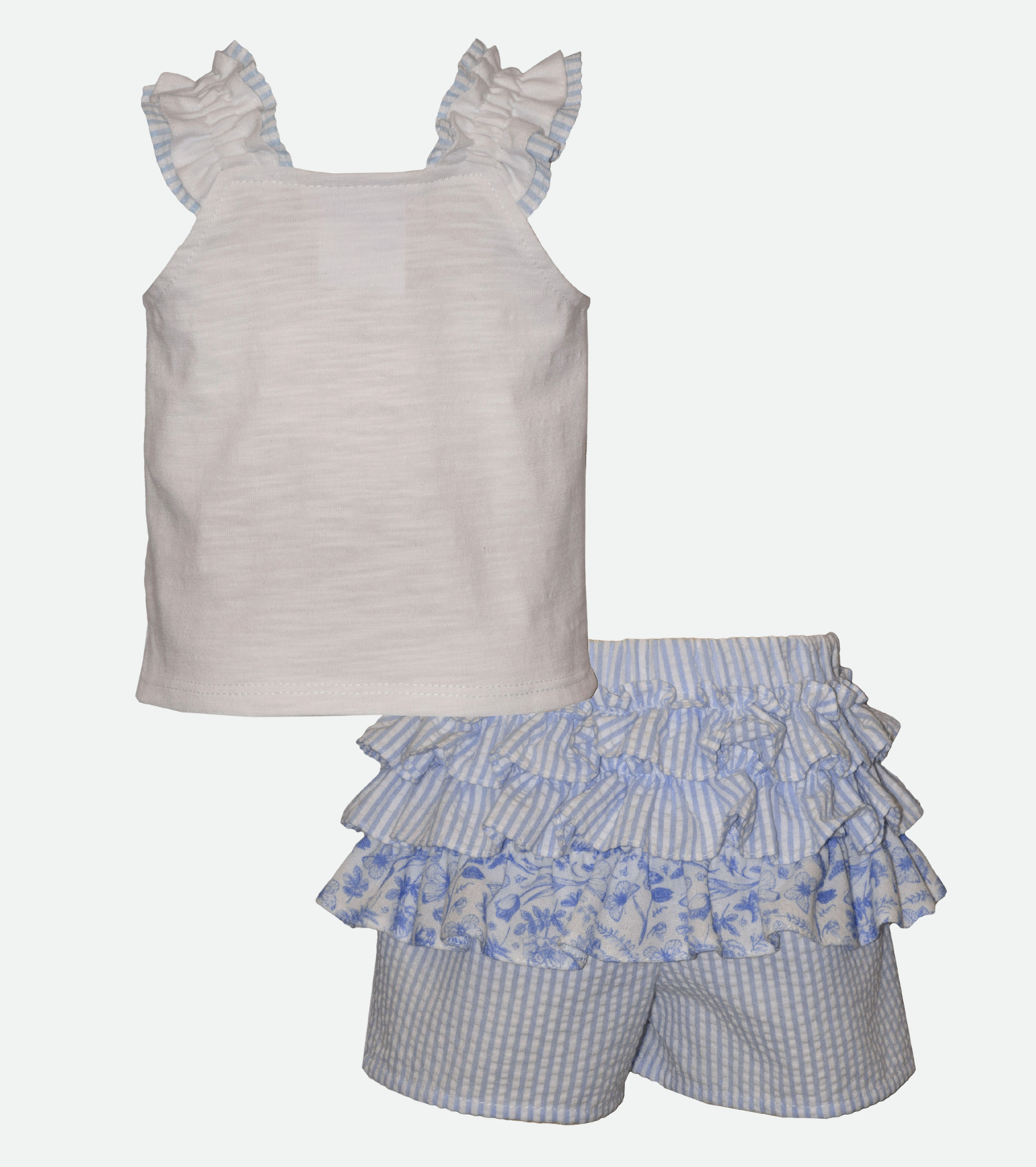 Sammie Ruffle Short Set