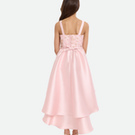 Anabelle Embroidered High-Low Party Dress - Image 