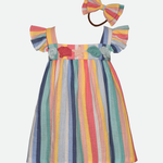 Koa Seashell Dress with Headband - Image 