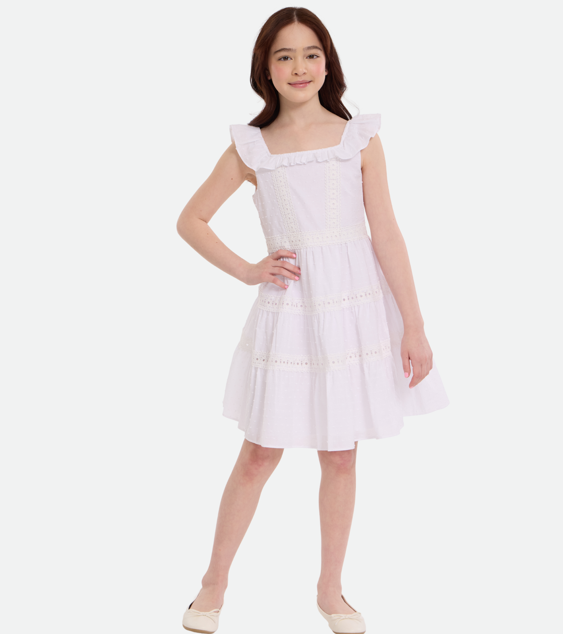 Victoria Tiered Lace Dress