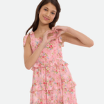 Sarah Tiered Chiffon Maxi Dress - Image 
