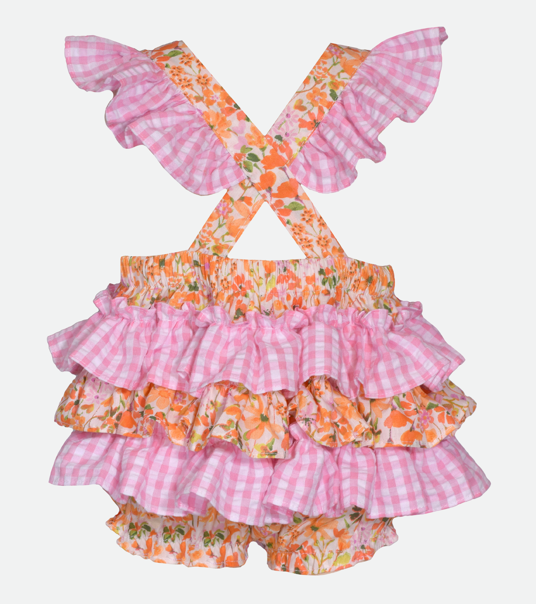 Lilly Mixed-Print Bubble