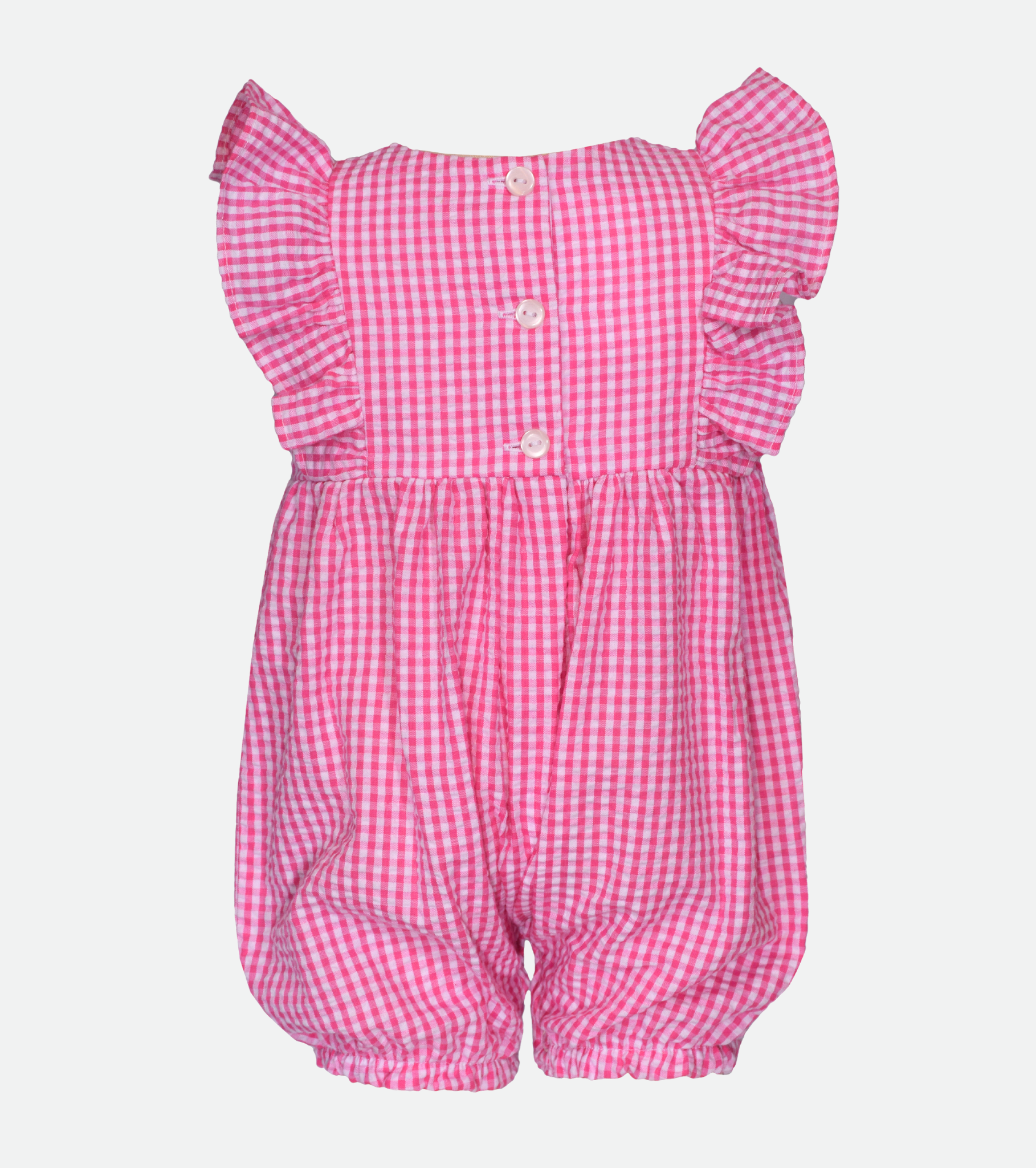 Strawberry Smocked Bubble