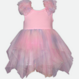Sasha Rainbow Mesh Party Dress - Image 