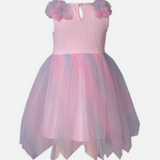 Sasha Rainbow Mesh Party Dress - Image 