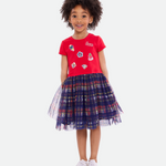 Cool for School Plaid Knit Dress - Image 