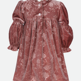 Iris Velvet Floral Dress - Image 