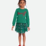 Very Merry Nutcracker Skirt Set - Image 