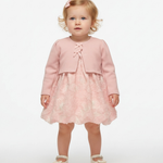 Marie Bubble Dress with Cardigan - Image 