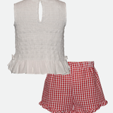 Pippa Gingham Short Set - Image 