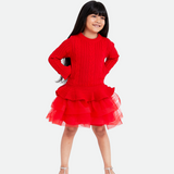 Reese Sweater Tutu Dress - Image 