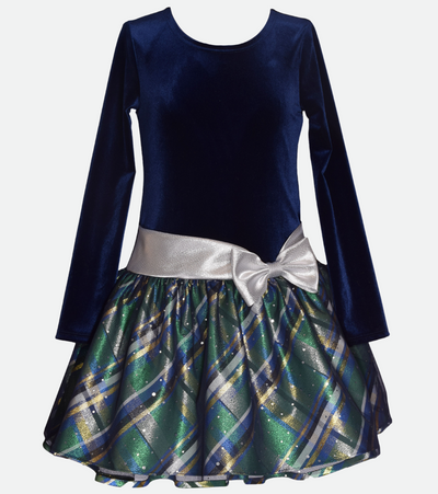 Natalie Silver Hipster Dress Bonnie Jean