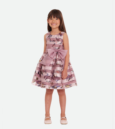 Mila Shadow Stripe Party Dress