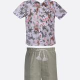 Oliver Jungle Print Short Set - Image 