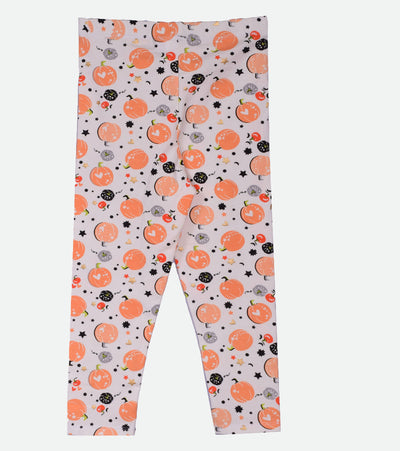 Hazel Pumpkin Print Legging Set