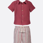 Liam Seersucker Short Set - Image 