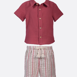 Liam Seersucker Short Set - Image 