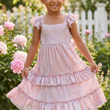 Ava Shimmer Midi Dress - Image 