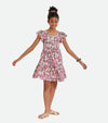 Faye Floral Dress With Scrunchies