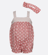 baby girls pink crochet bubble