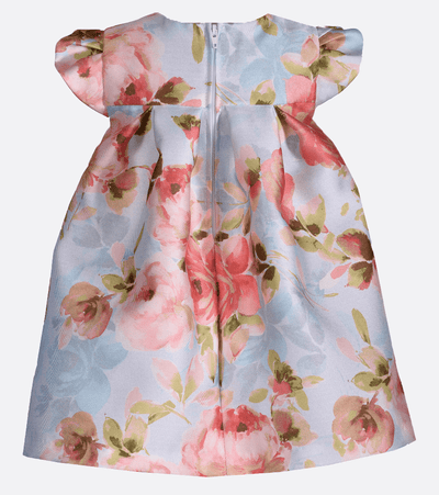 Baby girls floral party dress