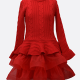 Reese Sweater Tutu Dress - Image 