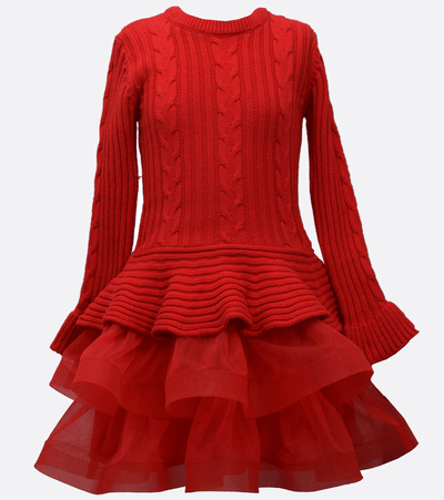 Big girls sweater tutu dress