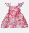Baby Girls  Party Dress Pink Floral 