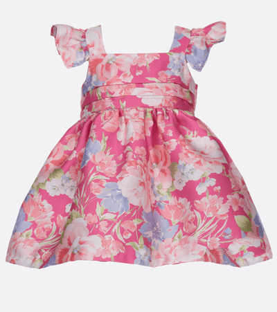 Baby Girls  Party Dress Pink Floral